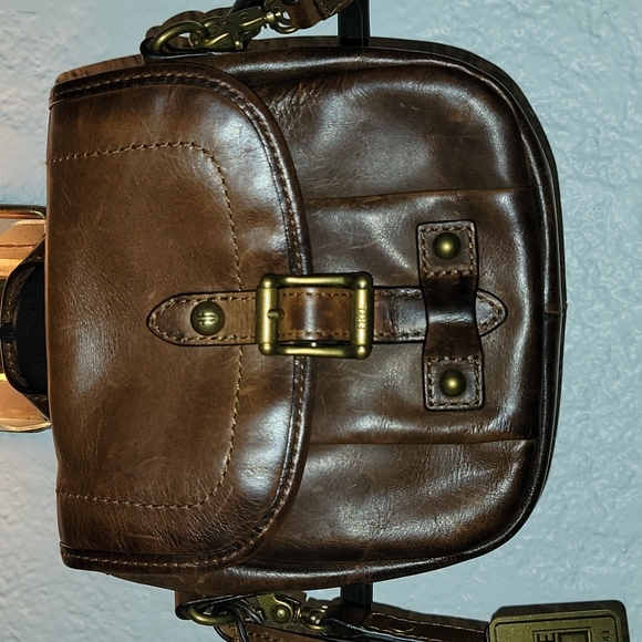 Frye Bags Frye Small Saddle Bag Crossbody Leather Poshmark